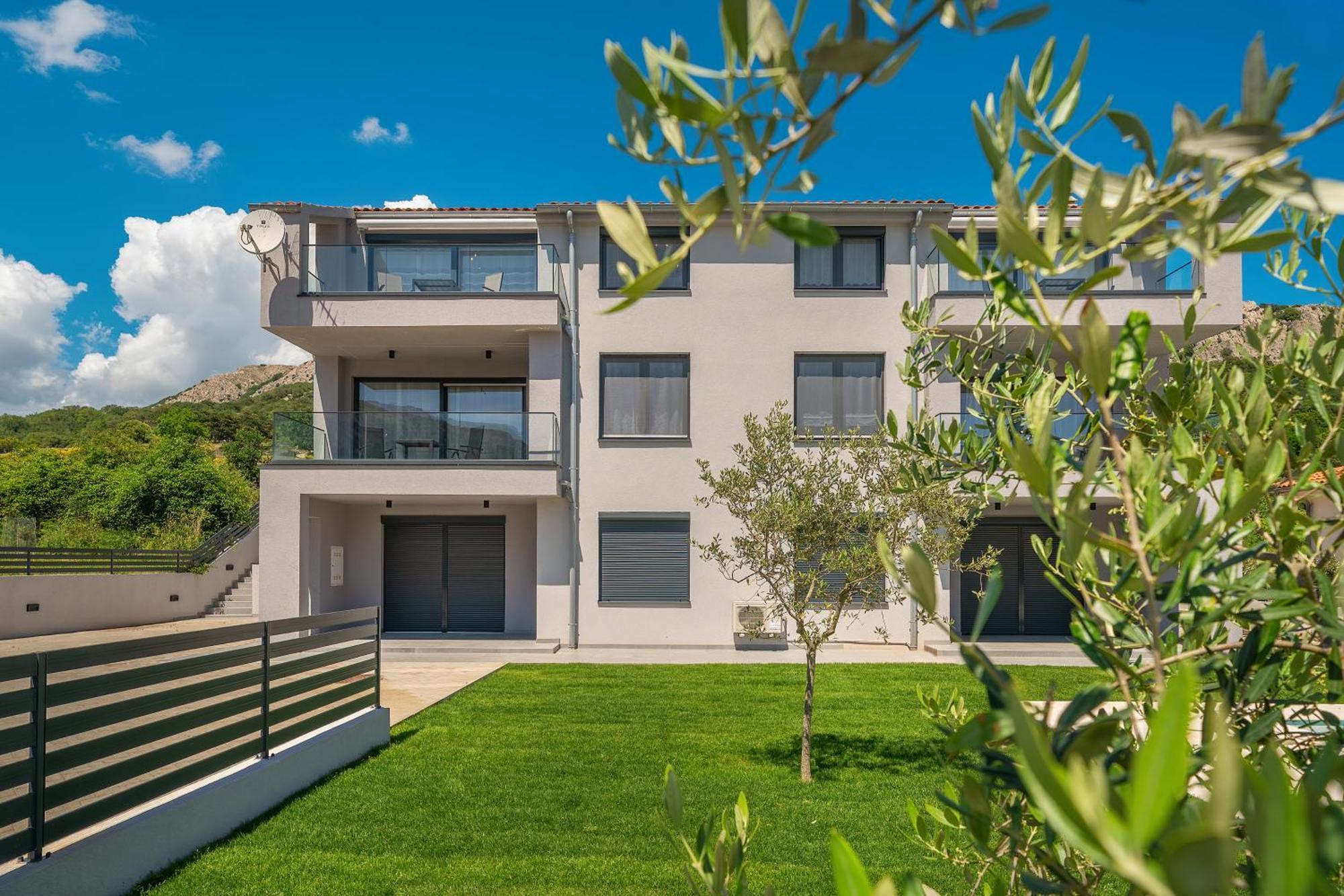 Poolside Apartments Anabella Baška Exterior foto